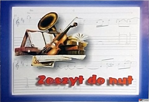 Zeszyt do nut A5 GARWOLIN Zeszyt do nut A5 GARWOLIN
