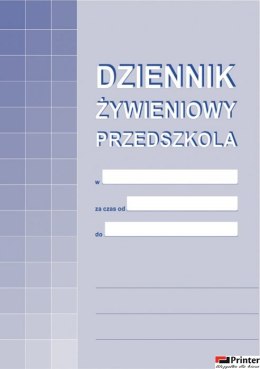 A-10-1 Dziennik żywieniowy przedszkola