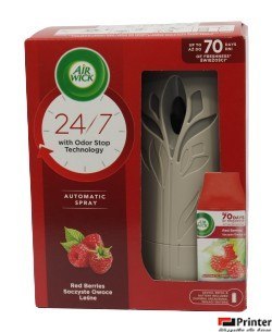 AIR WICK odświeżacz automat.doz.+wkład 250ml Soczyste owoce leśne 10103