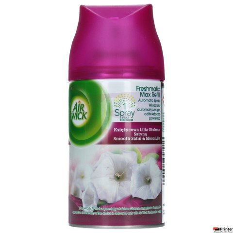 AIR WICK wkład do odświeżacza 250ml Freshmatic Księżycowa Lilia *7219 AIR WICK wkład do odświeżacza 250ml Freshmatic Księżycowa Lilia *7219
