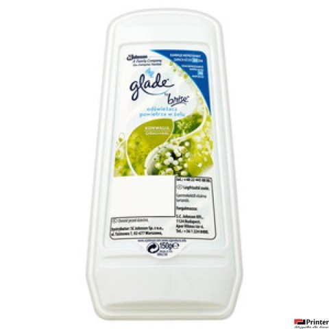 BRISE GEL Odświeżacz powietrza 150 g Konwalia 51682 BRISE GEL Odświeżacz powietrza 150 g Konwalia 51682