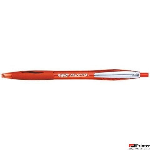 Długopis BIC Atlantis Soft czerwony, 9021342 Długopis BIC Atlantis Soft czerwony, 9021342