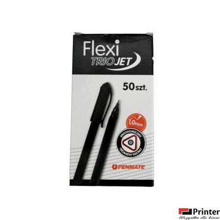 Długopis FLEXI TRIO JET czarny TT7531 PENMATE Długopis FLEXI TRIO JET czarny TT7531 PENMATE