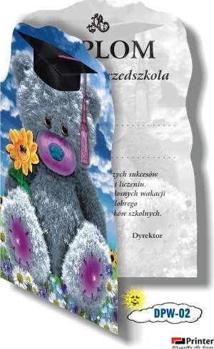 Dyplom PRZEDSZKOLNY nieregularny brzeg WARTA 314-010 (X) Dyplom PRZEDSZKOLNY nieregularny brzeg WARTA 314-010 (X)