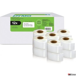 Etykieta na adres zwrotny - 25 x 54 mm, biała - VALUE PACK 12 szt. 2177563 DYMO