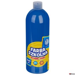 Farba szkolna Astra 1000 ml - niebieska ciemna, 301217048