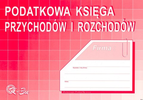 K-3U Podatkowa księga przychodów i rozchodów A5 offset MICHALCZYKiPROKOP K-3U Podatkowa księga przychodów i rozchodów A5 offset MICHALCZYKiPROKOP