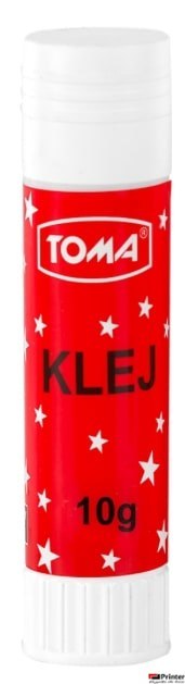 Klej biurowy w sztyfcie 10g, biały TO-460 Toma