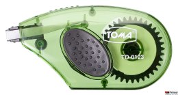 Korektor w taśmie, boczny aplikator,8m ,5mm, biały TO-0123 Toma