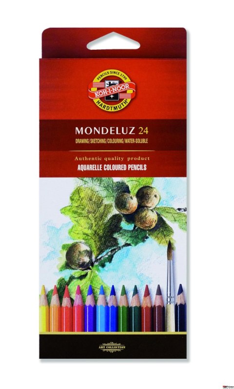 Kredki 3718 24kol.MONDELUZ KOH -I-NOOR Kredki 3718 24kol.MONDELUZ KOH -I-NOOR