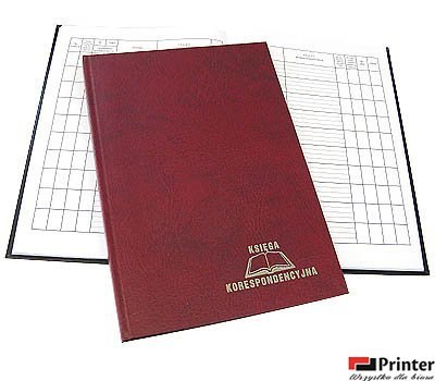 Książka korespondencyjna A4 192k - bordo WARTA 1824-229-012 Książka korespondencyjna A4 192k - bordo WARTA 1824-229-012
