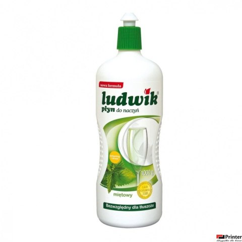 LUDWIK Płyn do mycia naczyń 900g miętowy 028133 LUDWIK Płyn do mycia naczyń 900g miętowy 028133