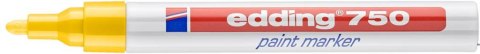 Marker lak.2-4mm 750 żółty EDDING końcówka okrągła Marker lak.2-4mm 750 żółty EDDING końcówka okrągła
