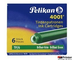 Naboje do piór krótkie ciemnozielone 400142563 PELIKAN Naboje do piór krótkie ciemnozielone 400142563 PELIKAN