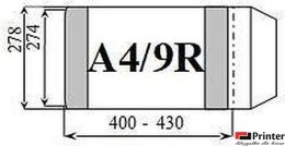 Okładka książkowa A4/9R regulowana wys.wew.274mm (25) D&D