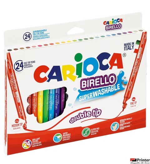Pisaki CARIOCA Birello, 24 kolory 160-1464 Pisaki CARIOCA Birello, 24 kolory 160-1464