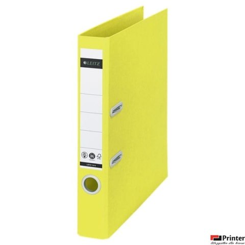 Segregator 180 Recycle A4 50mm, żółty 10190015 Leitz Segregator 180 Recycle A4 50mm, żółty 10190015 Leitz