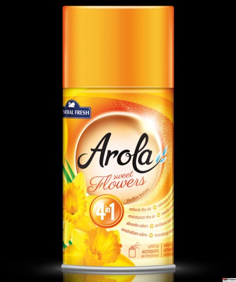 Wkład do odświeżacza AROLA 250ml słodkie kwiaty GENERAL FRESH