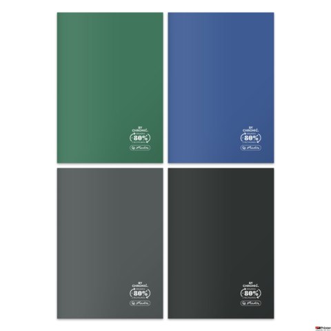 Zeszyt A4 60k. kratka eco PP ocean colors 9552431 Herlitz