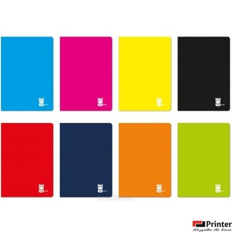 Zeszyt A5 80 kratka UV KOL.ONE COLOR 7034 INTERDRUK Zeszyt A5 80 kratka UV KOL.ONE COLOR 7034 INTERDRUK