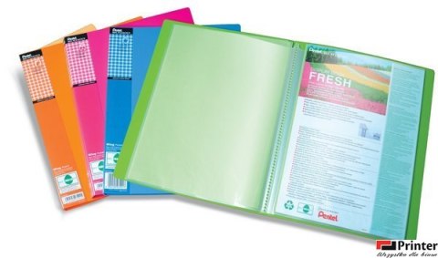 Album ofertowy FRESH 20 kieszeni niebieski DCF542-C PENTEL Album ofertowy FRESH 20 kieszeni niebieski DCF542-C PENTEL