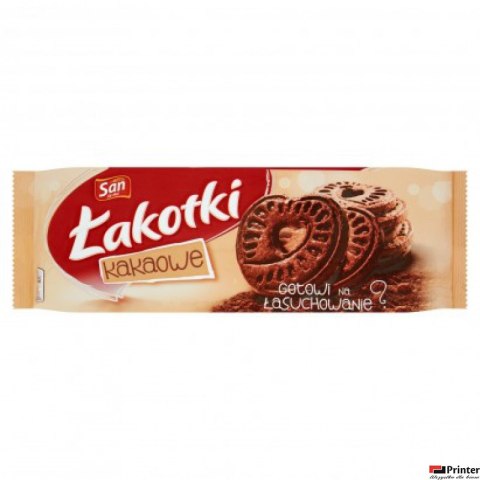 Ciastka SAN ŁAKOTKI KAKAO 168g