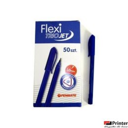 Długopis FLEXI TRIO JET niebieski TT7530 PENMATE