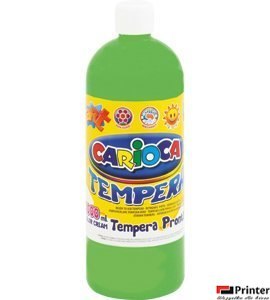 Farba tempera 1000 ml, zielony jasny CARIOCA 170-1866 Farba tempera 1000 ml, zielony jasny CARIOCA 170-1866