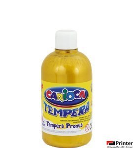 Farba tempera 500 ml, złota CARIOCA 170-2217 Farba tempera 500 ml, złota CARIOCA 170-2217