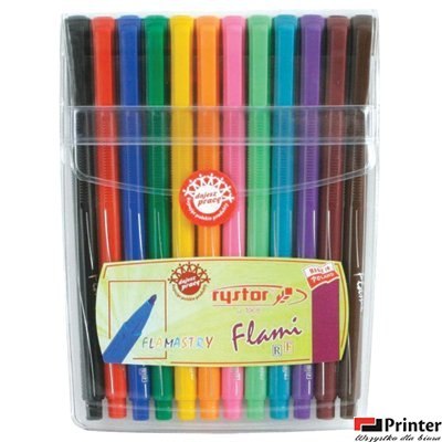 Flamaster FLAMI RF-1mm 6szt w etui RYSTOR Flamaster FLAMI RF-1mm 6szt w etui RYSTOR