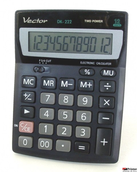 Kalkulator VECTOR DK-222 12p Kalkulator VECTOR DK-222 12p