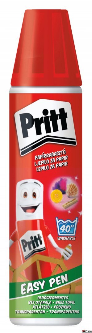 Klej w płynie Pritt Easy Pen 40g bezbarwny, HENKEL 1442320 Klej w płynie Pritt Easy Pen 40g bezbarwny, HENKEL 1442320