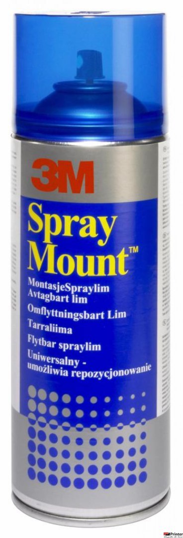 Klej w sprayu 3M Spraymount (UK7874/11), uniwersalny, 400ml