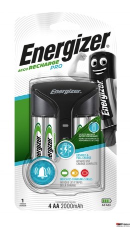 Ładowarka PRO Charged + 4szt. akumulatorków POWER PLUS AA 2000mAh ENERGIZER