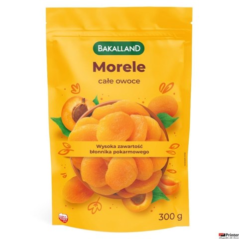 Morele suszone 300g BAKALLAND Morele suszone 300g BAKALLAND