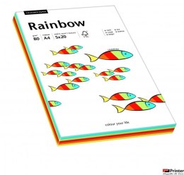 Papier xero kolorowy RAINBOW mix Intensywny odcień 88043188