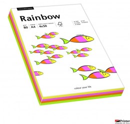 Papier xero kolorowy RAINBOW mix pastelowy 100ark 88043187