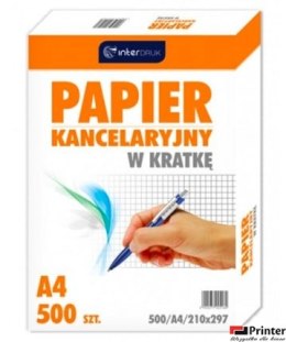 Papier kancelaryjny A4 kratka (500) INTERDRUK