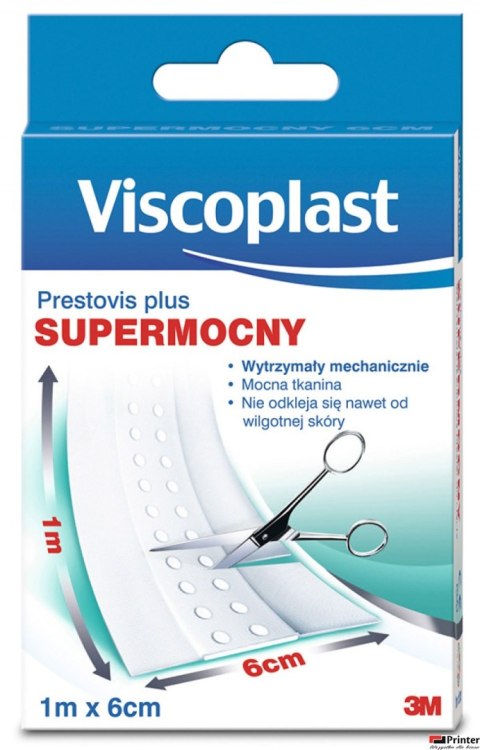 Plaster do cięcia VISCOPLAST Uniwersalny, PRESTOVIS PLUS, SUPERMOCNY, 6cmx1m Plaster do cięcia VISCOPLAST Uniwersalny, PRESTOVIS PLUS, SUPERMOCNY, 6cmx1m