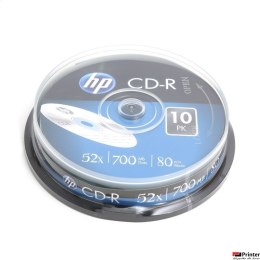 Płyta HP CD-R 700MB 52X (10szt) CAKE box CRE00019