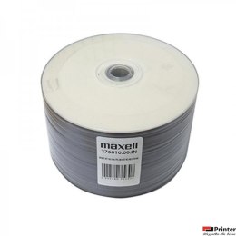 Płyta MAXELL DVD-R 4.7GB 16x (50szt) PRINTABLE, white, do nadruku, SP shrink, bulk 276010