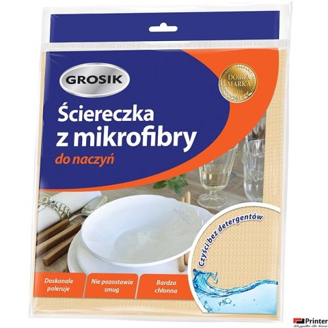 Ściereczka z mikrofibry do naczyń GROSIK (8368) Ściereczka z mikrofibry do naczyń GROSIK (8368)