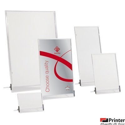 Tabliczka stojąca jednostronna 15x23cm 0403-0008-00 PANTA PLAST Tabliczka stojąca jednostronna 15x23cm 0403-0008-00 PANTA PLAST