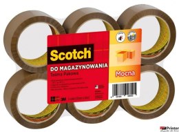 Taśma pakowa SCOTCH (309 BRW), MOCNA, akrylowa, cicha, 50mm, 66m, brązowa UU010249330 3M-UU010249330