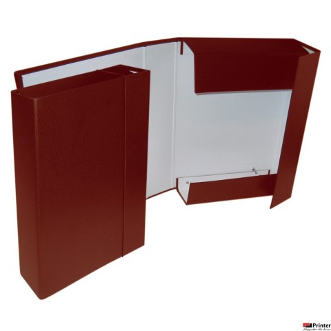 Teczka biurowa 243x325x70, oprawa introligatorska, bordo 1824-331-023 WARTA Teczka biurowa 243x325x70, oprawa introligatorska, bordo 1824-331-023 WARTA