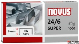 Zszywki 24/6 DIN SUPER 1000sztuk NOVUS 040-0026