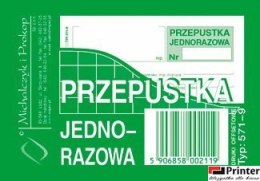 571-9 PJ Przepust.jednor.A7(80 MICHALCZYK I PROKOP