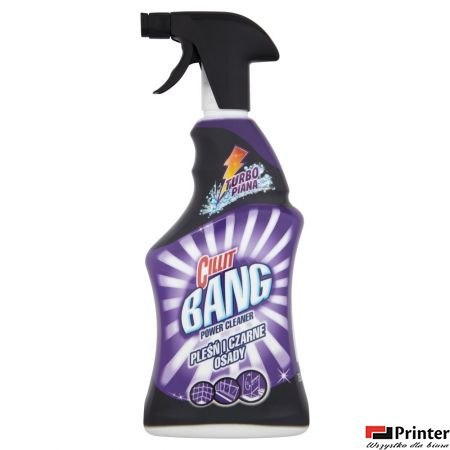 CILLIT BANG Płyn do czyszczenia w sprayu 750ml pleśń i czarne osady 67309 CILLIT BANG Płyn do czyszczenia w sprayu 750ml pleśń i czarne osady 67309