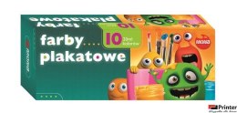 Farby plakatowe MONA 10 kol.20 ml 0104 ST.MAJEWSKI