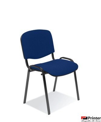 Krzesło konferencyjne ISO black CU-6 niebieski Krzesło konferencyjne ISO black CU-6 niebieski